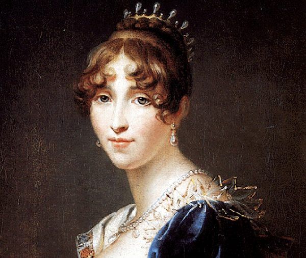 Gdyby nie wścibstwo Hortensji de Beauharnais, córki cesarzowej Józefiny, sprawki duczka lozańskiego prawdopodobnie nie wyszłyby na jaw. Obraz Françoisa Gérarda (źródło: domena publiczna).