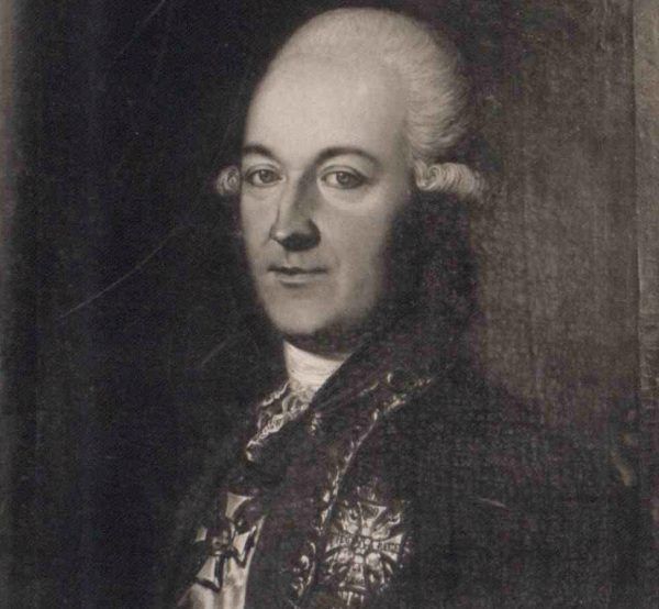 Repnin mógł poczuć się jak czwarte koło u dwukółki… Rosyjski ambasador na obrazie z 1779 roku.