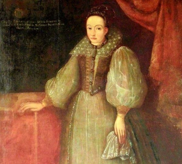 Portret 30-paroletniej Elżbiety pędzla nieznanego artysty. Portret 30-paroletniej Elżbiety pędzla nieznanego artysty.