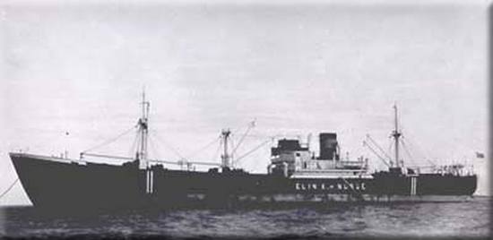 Norweski motorowiec „Elin K.” (5214 BRT) był pierwszą z 21 ofiar U-Bootów, które zaatakowały konwoje SC-122 i HX-229