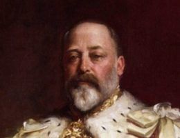 Edward VII na sztywno...