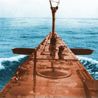 USS S-41 (SS-146) – Okrętem tego samego typu był ORP „Jastrząb” (fot. U.S. Navy, domena publiczna).