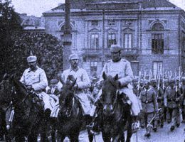 Niemieckie wojska w Warszawie podczas I wojny światowej.