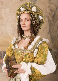 Anna Knybel jako Bona Sforza. W rzeczywistości to tak wyglądała najwybitniejsza polska królowa.