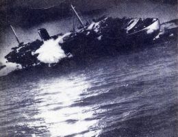 Storpedowany „Wilhelm Gustloff” idzie na dno. Wielki sukces radzieckich podwodników, czy zbrodnia wojenna?