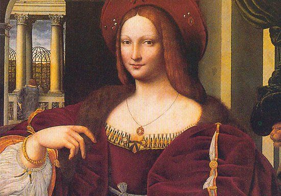 Bona prowadziła bardzo ożywioną korespondencję se swoją matką Izabelą Aragońską (na ilustracji). Korespondowała również często z osławioną Lukrecją Borgią.