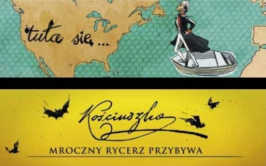 Kościuszko jako superbohater płynący na ratunek Ameryce? W sumie coś w tym jest. Ilustracja z książki Jana Wróbla, „Historia Polski 2.0. Polak, Rusek i Niemiec… ” (Znak Horyzont, 2015).