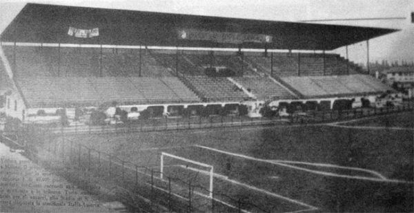 San Siro w 1934 roku, miejsce największej porażki Wunderteamu.
