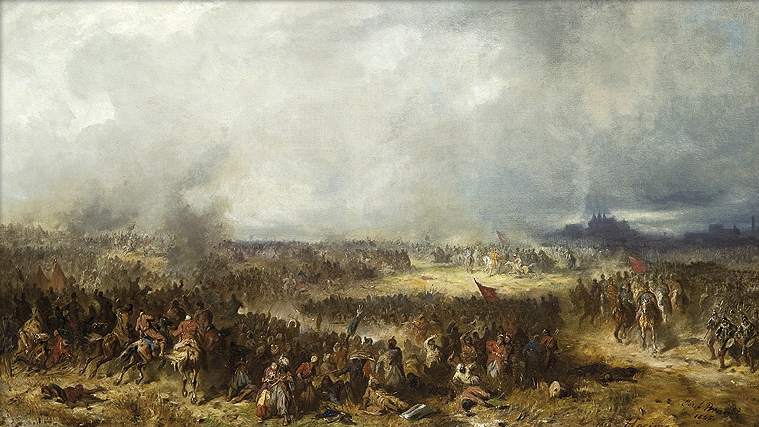 Wielkim zwycięstwem nad Turkami Polacy mogli pochwalić się jednak dopiero po bitwie chocimskiej 1621 roku (źródło: domena publiczna).