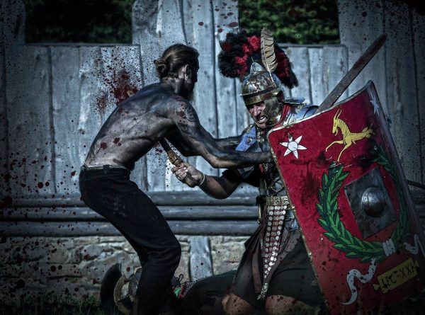 Czy brutalność była elementem charakteru narodowego Rzymian? (fot. Legio XXI Rapax).