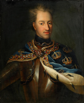 Młody Karol XII nie przebierał w środkach, by zrealizować swoje ambitne plany (portret anonimowego autorstwa, XVIII wiek).
