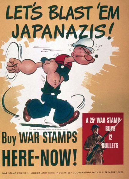 Zniszczmy Japonazistów! (il. domena publiczna).