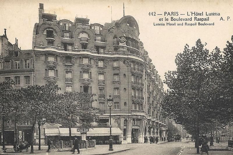 Paryski hotel Lutetia. To właśnie tam Niemcy wezwali Jean-Marie Loreta (źródło: domena publiczna).
