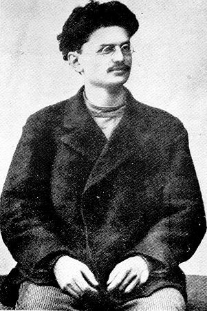 Lew Trocki przegrał walkę z pijaństwem tak jak i walkę ze Stalinem (fot. domena publiczna).