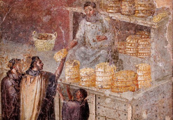 Marek Licyniusz Krassus, najbogatszy Rzymianin epoki republiki, mógł bez trudu żywić miesiącami kilkadziesiąt tysięcy przedstawicieli rzymskiej biedoty (na ilustracji fresk z Pompejów.