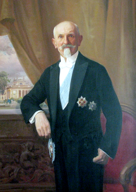 Prezydent Wojciechowski na portrecie pędzla Kazimierza Dunin-Markiewicza (źródło: domena publiczna).