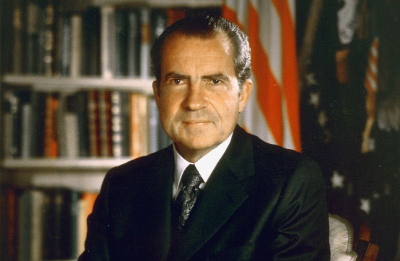 Prezydent Nixon czyli... prawdziwa twarz Imperatora? (źródło: domena publiczna)