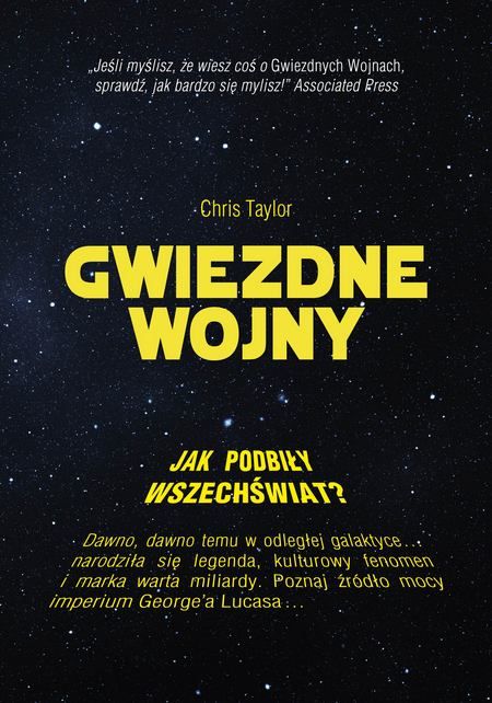W konkursie można wygrać jeden z trzech egzemplarzy książki Chrisa Taylora "Gwiezdne wojny. Jak podbiły wszechświat?" (Znak Horyzont 2015).