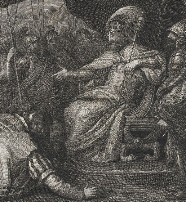 Zwycięski Mieszko II w wyobrażeniu Franciszka Smuglewicza.