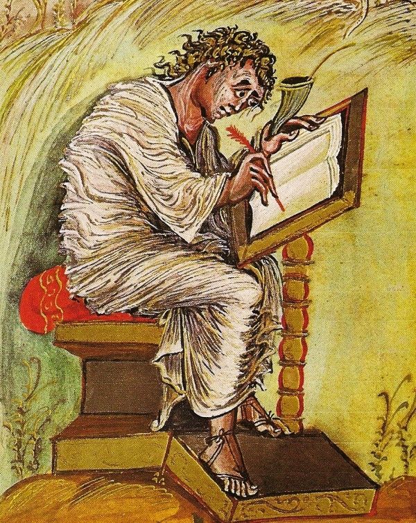 Pisanie nie było we wczesnym średniowieczu zajęciem godnym władcy. Co innego czytanie.