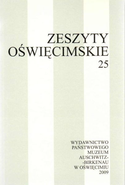 Artykuł został oparty m.in. na artykule opublikowanym w 25 numerze „Zeszytów Oświęcimskich”. Artykuł został oparty m.in. na artykule opublikowanym w 25 numerze „Zeszytów Oświęcimskich”.