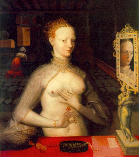 Czy Katarzyna Medycejska miała jakiekolwiek szanse w rywalizacji z Dianą de Poitiers? Obraz autorstwa nieznanego z nazwiska przedstawiciela tzw. Szkoły z Fontainebleau (źródło: domena publiczna).