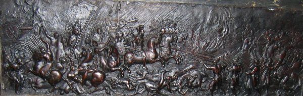 Bitwa pod Beresteczkiem, płaskorzeźba z nagrobka serca Jana II Kazimierza w kościele Saint-Germain-des-Prés w Paryżu (fot. Jean Thibaut; lic. CC ASA 3.0). Bitwa pod Beresteczkiem, płaskorzeźba z nagrobka serca Jana II Kazimierza w kościele Saint-Germain-des-Prés w Paryżu (fot. Jean Thibaut; lic. CC ASA 3.0).