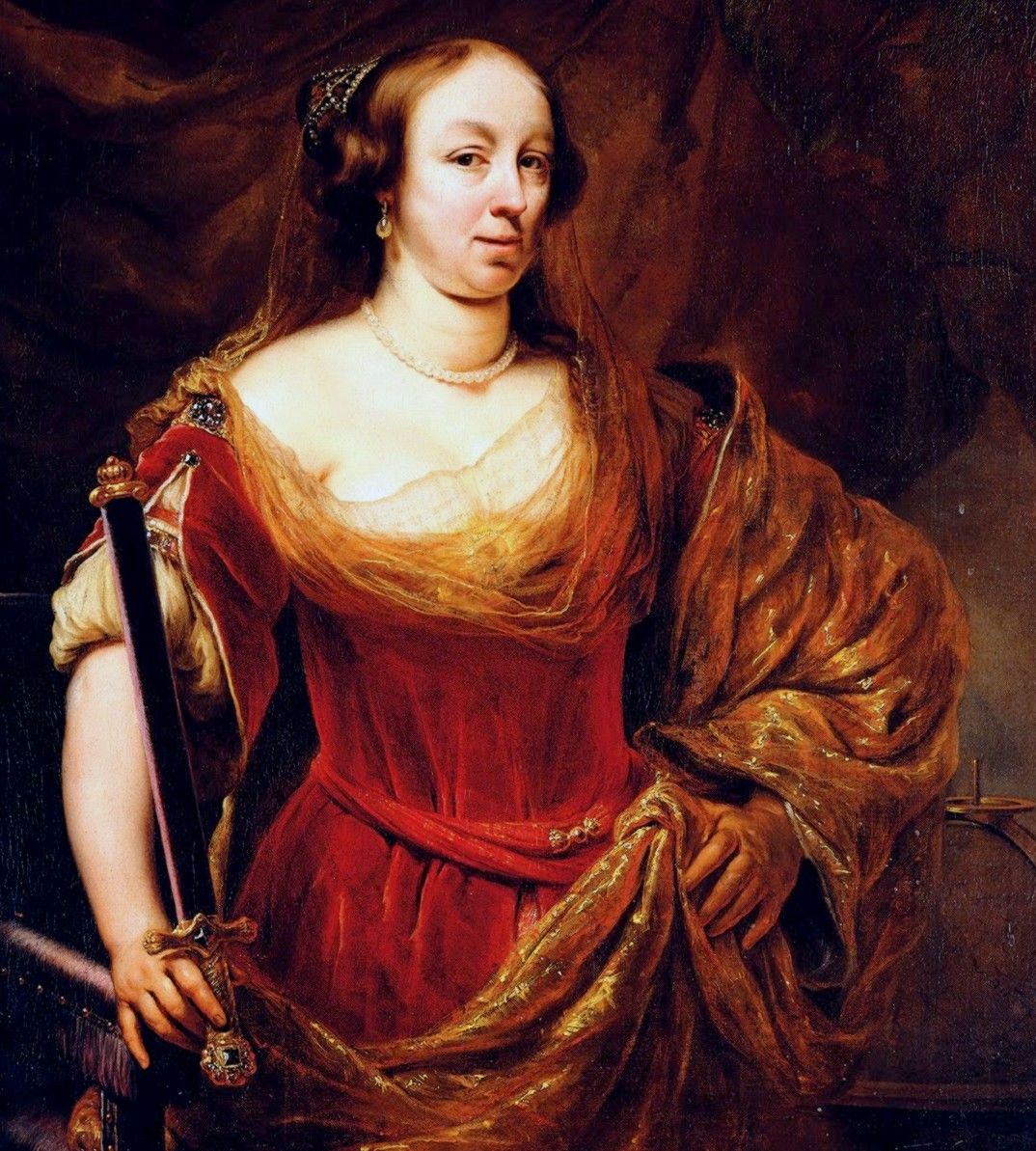 To intryga, której patronowała królowa Ludwika Maria Gonzaga, doprowadziła do ślubu Sobieskiego z Marysieńką (autor: Ferdinand Bol, źródło: domena publiczna).