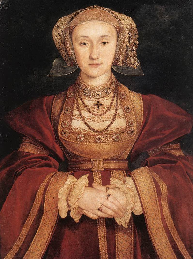 Wbrew obiegowej opinii Hans Holbein wcale szczególnie nie upiększył Anny Kliwijskiej podczas malowania portretu zaręczynowego (źródło: domena publiczna).