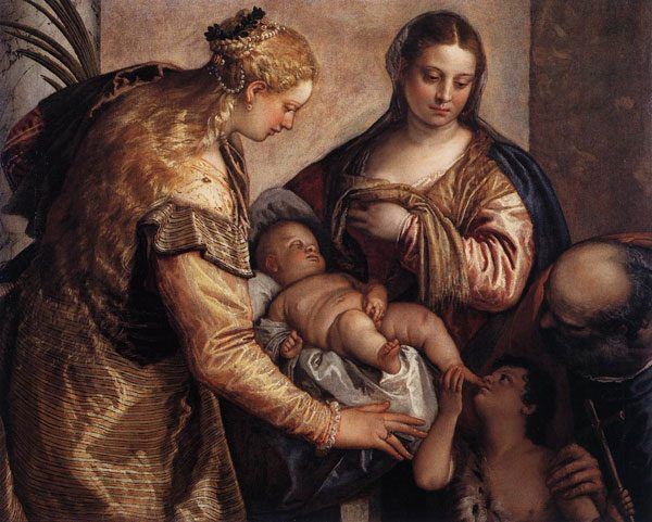 Jak różne było ówczesne podejście do seksualności dziecka niech świadczy fakt, że nawet na religijnym obrazie z 1570 roku pędzla Paolo Veronese'a mały Jezus dotyka swoich genitaliów (źródło: domena publiczna).