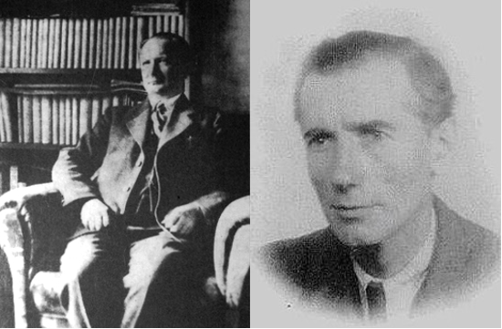 Paweł Hulka-Laskowski (po lewej) i Jerzy Braun (po prawej) byli jedynymi z nielicznych, którzy już na początku lat 30. widzieli w Hitlerze zagrożenie.