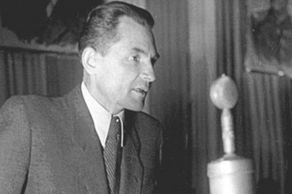 Stanisław Radkiewicz, szef Ministerstwa Bezpieczeństwa Publicznego w latach 1945–1954 (źródło: domena publiczna).