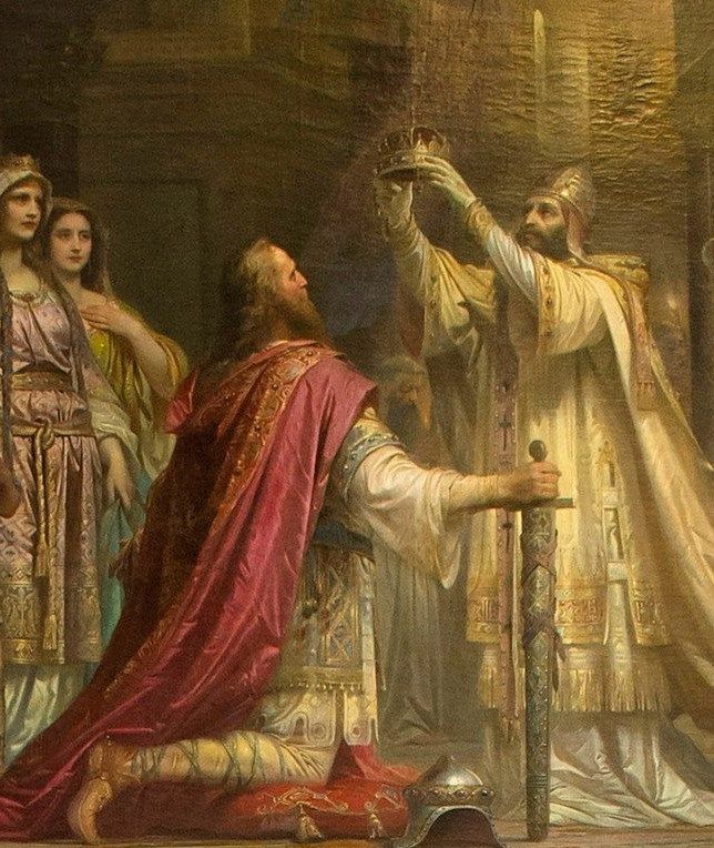 To właśnie w Boże Narodzenie Karol Wielki koronował się na cesarza.
