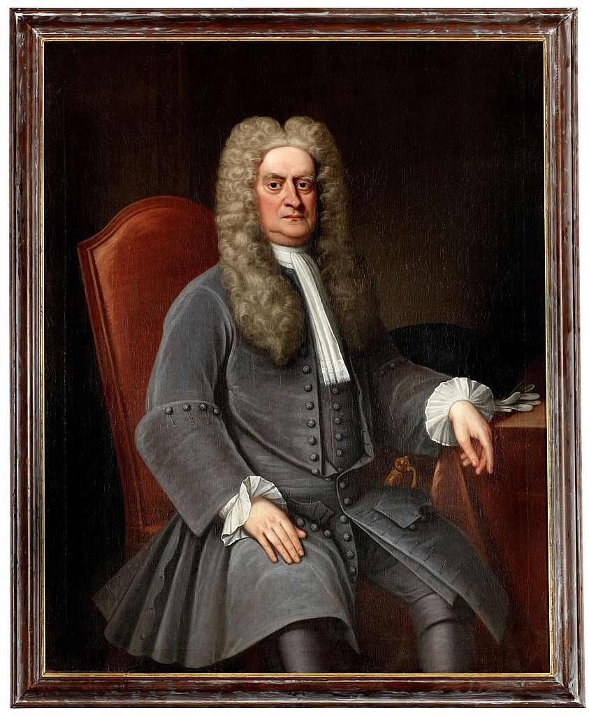 Isaac Newton, by zaspokoić swoją ciekawość, był gotowy poświęcić nawet własne oko (źródło: domena publiczna).