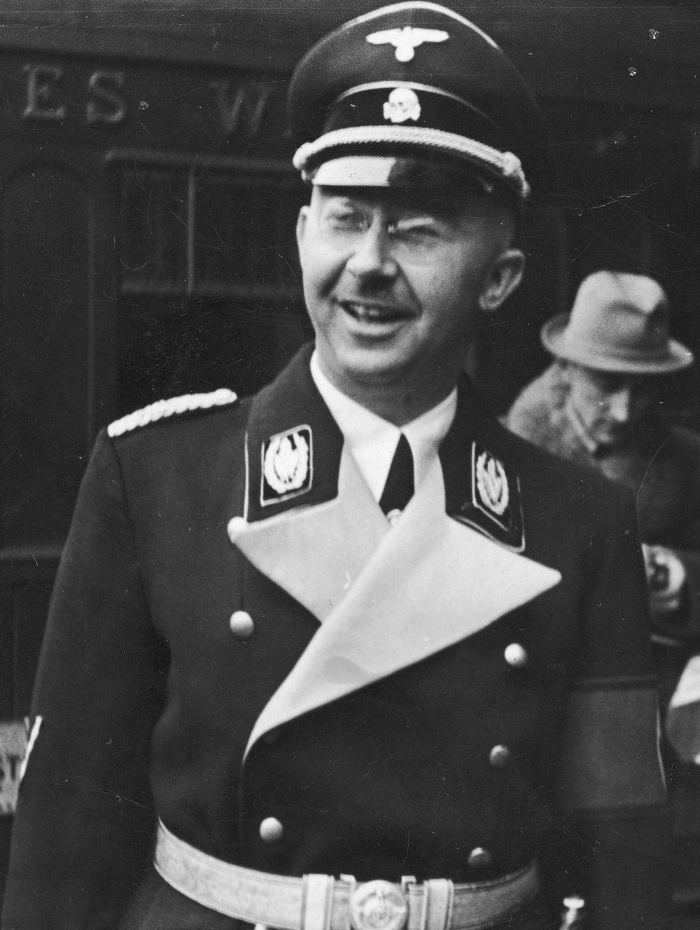 Twórca Lebensborn Reichsführer SS Heinrich Himmler (źródło: domena publiczna).