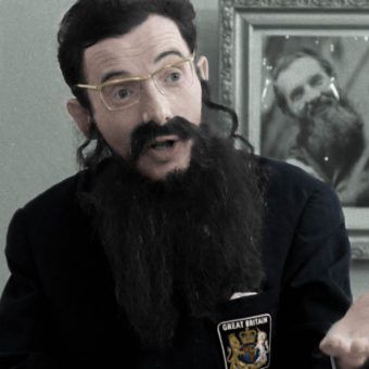 Niektórzy z PRL-lowskich przestępców stali się prawdziwymi celebrytami. Jednym z nich był Czesław Śliwa. Na zdjęciu kadr z poświęconego mu dokumentu "Konsul i inni" (1970) w reżyserii Krzysztofa Gradowskiego (koloryzacja RK).