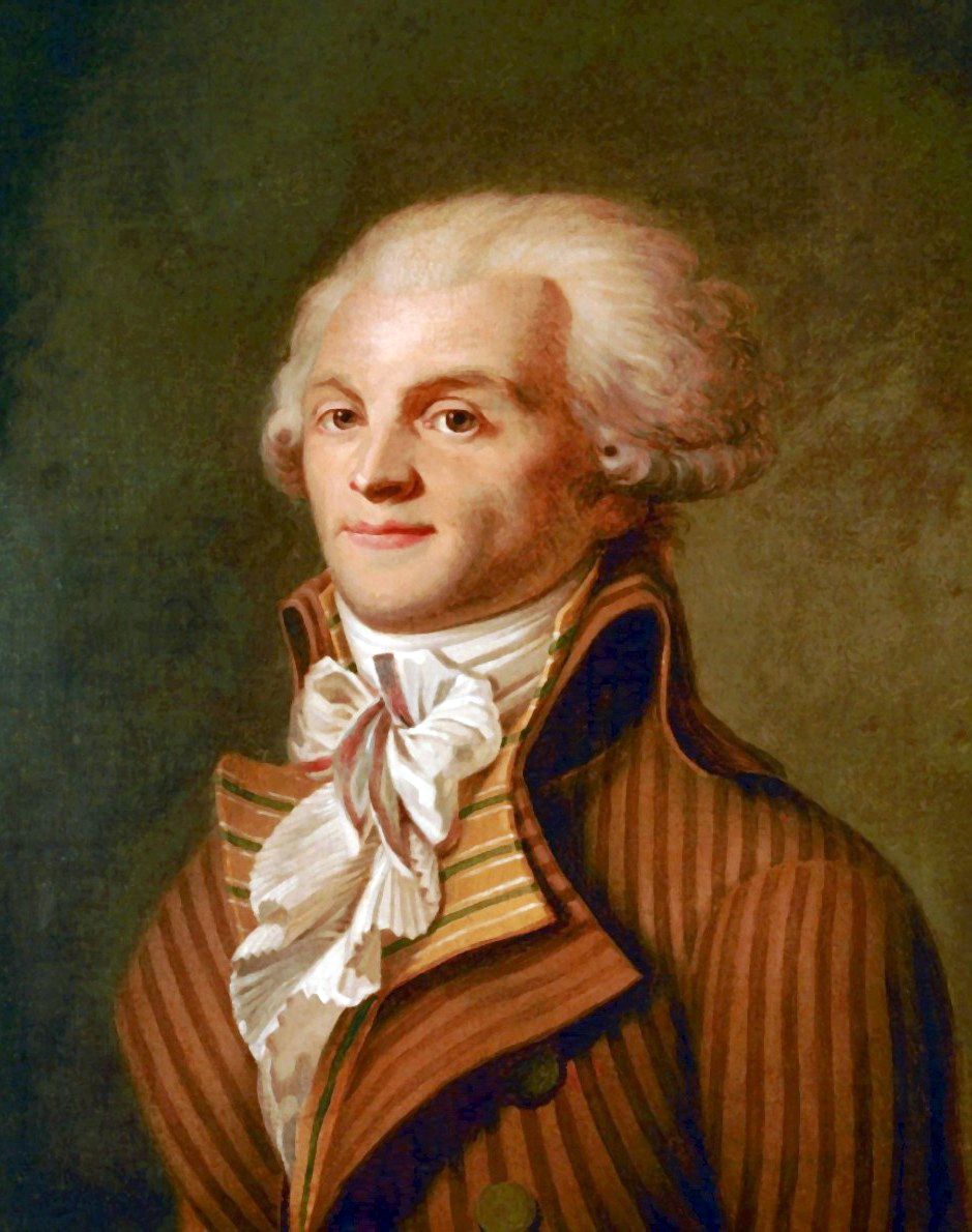 Maksymilian Robespierre w pierwszych miesiącach rewolucji opowiadał się za zniesieniem kary śmierci. Potem jednak całkowicie zmienił zdanie w tej kwestii (źródło: domena publiczna).
