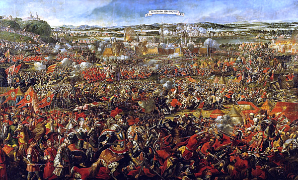 Bitwa pod Wiedniem - jeden z największych polskich triumfów w historii. Autor nieznany.
