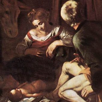 Fragment zaginionego dzieła Caravaggia.
