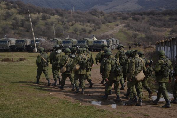 Według Władimira Putina na Krymie nie walczą żołnierze rosyjscy, ale zielone ludziki.