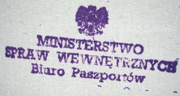 Z hakiem w życiorysie nie było co liczyć na pozytywne rozpatrzenie wniosku paszportowego.
