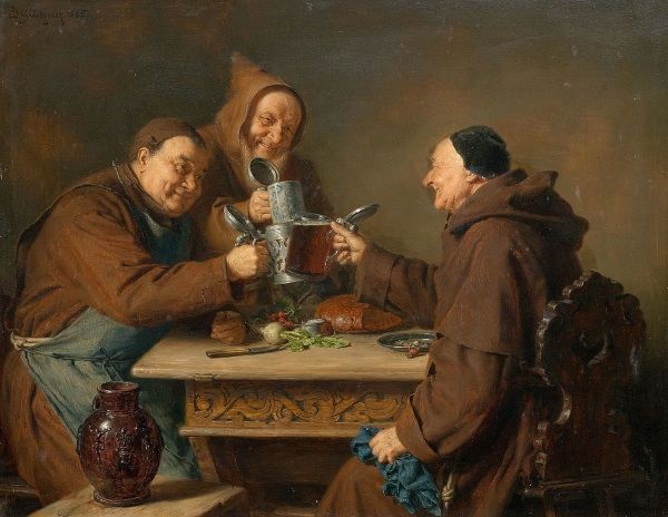 Piwo pijali i królowie i prostaczkowie, nie wspominając o duchownych.