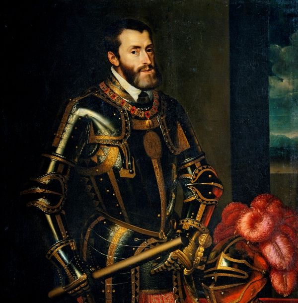 Król Hiszpanii, Karol Habsburg.