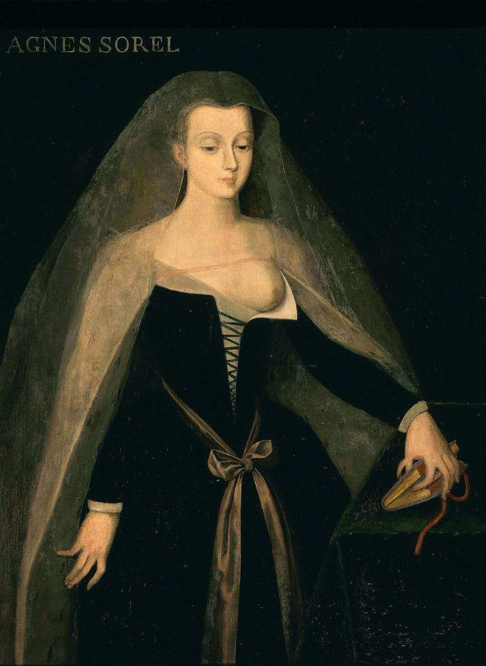 Philippe Comairas, "Agnès Sorel, dame de Beauté", 1834 r.