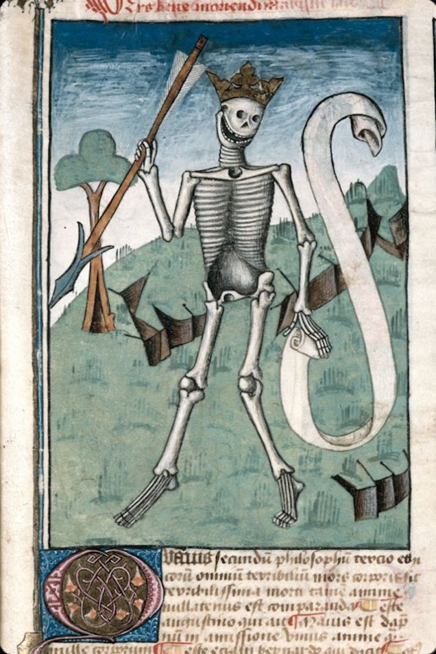 Uśmiechnij się, lista twoich grzechów wcale nie jest aż tak długa. "Ars bene moriendi", Francja, ok. 1470 - 1480 r.