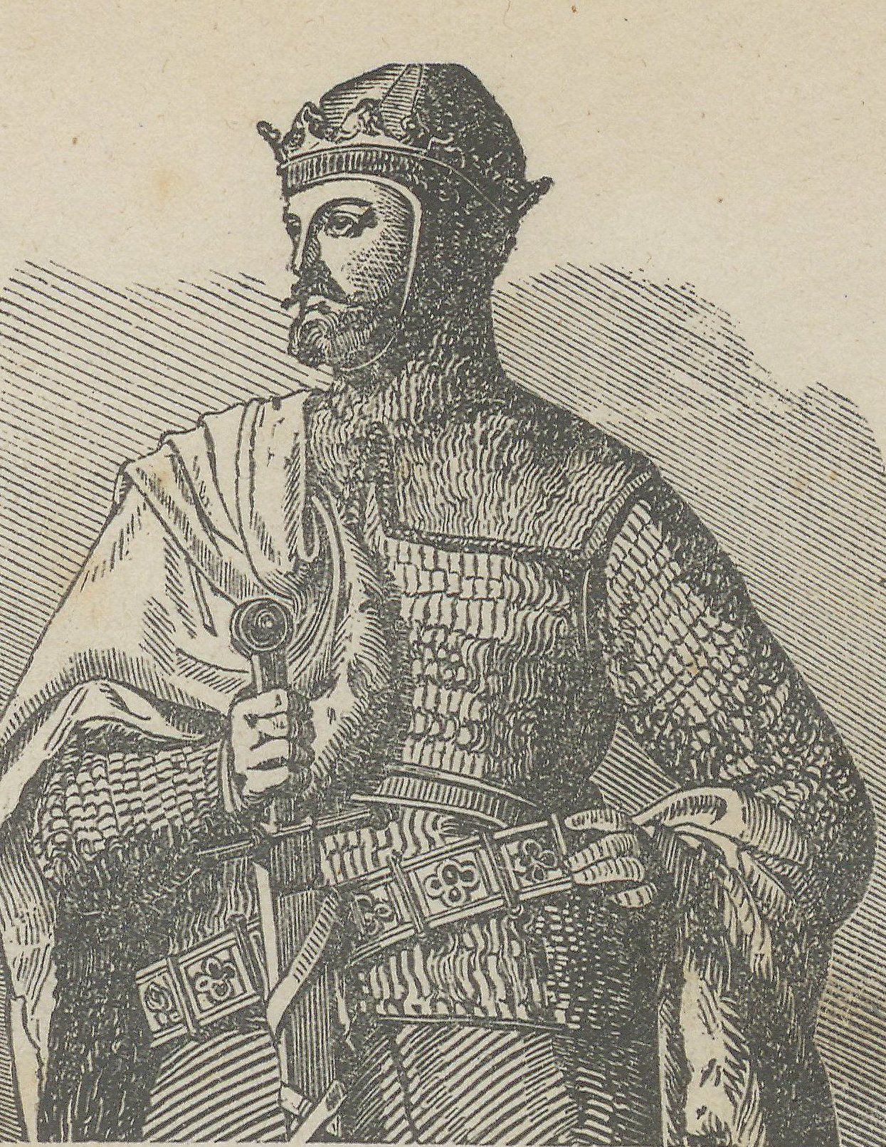 Bolesław Chrobry był bez wątpienia największym zdobywcą w historii Piastów. Na ilustracji XIX wieczny podobizna władcy.