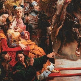 Przedsława na obrazie Jana Matejki. Przedsława na obrazie Jana Matejki.