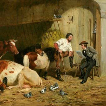 Podobno tylko krowa nie zmienia zdania. Ciekawe jakie miałaby o naszych komentatorskich perełkach. Na ilustracji obraz Arthura Fitzwilliama Taita "Ostatnie wieści" (1862). Podobno tylko krowa nie zmienia zdania. Ciekawe jakie miałaby o naszych komentatorskich perełkach. Na ilustracji obraz Arthura Fitzwilliama Taita "Ostatnie wieści" (1862).