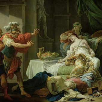 Śmierć od trucizny nie należała w starożytnym świecie do rzadkości... Na ilustracji obraz Louisa Jeana Francoisa I Lagrenee z 1755 roku. 