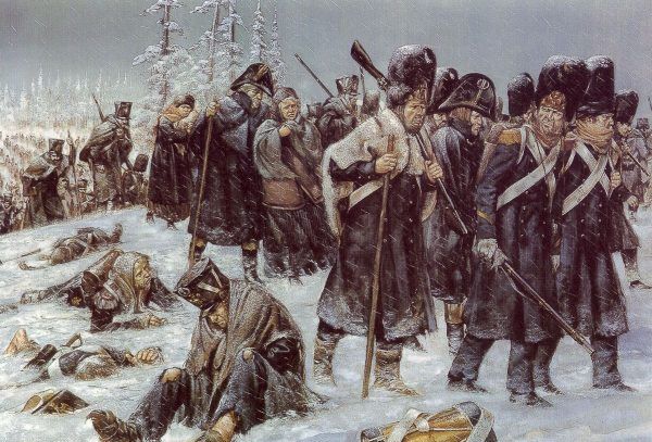 Żołnierze Napoleona byli kompletnie nieprzygotowani na rosyjską zimę.